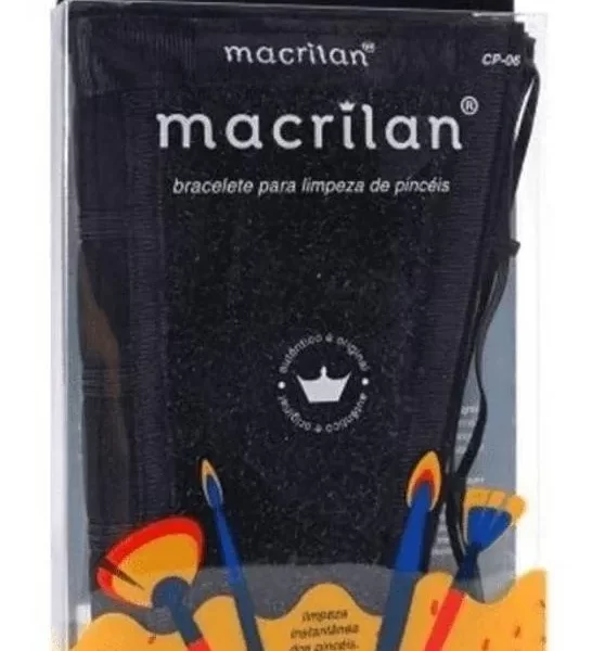 BRACELETE PARA LIMPEZA DE PINCEIS MACRILAN