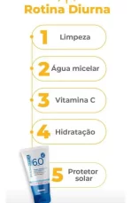 Protetor Solar Rosto Fps 60 Sem Cor 40g - Dermachem - Imagem 3