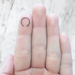 Piercing Argolinha De Nariz Preto Simples- Und - Imagem 3