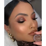 Glitter marrom holográfico- Kamilla Teixeira |Useglow - Imagem 2