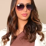 Óculos de Sol Aviador Classic Preto c/ Degradê (Unissex)