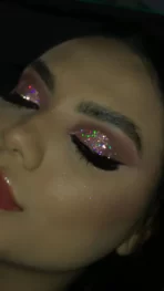 GLITTER USE GLOW 3D PINK COLEÇÃO HOLOGRÁFICOS - Imagem 4