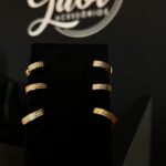 TRIO DE ARGOLAS FINA CRAVEJADA COM ZIRCONIAS SEMIJOIA JOYAR