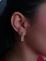 BRINCO FOLHEADO JOYARA - Imagem 2