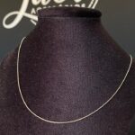 Colar Fita Fino Folheado a Prata 925