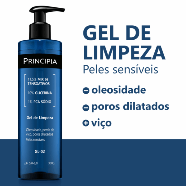 GEL DE LIMPEZA GL-02 350G PELES SENSIVEIS