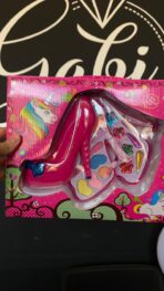 KIT MAQUIAGEM INFANTIL SAPATO