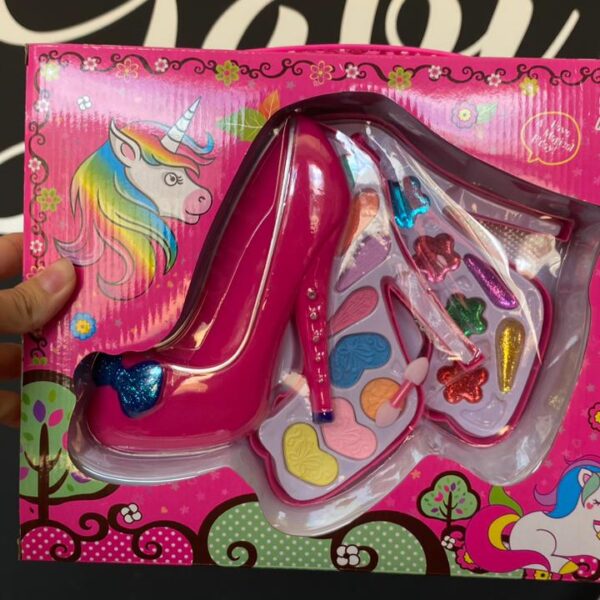 KIT MAQUIAGEM INFANTIL SAPATO