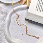 Choker Mini Corações Folheado a Ouro 18k 