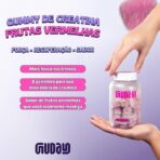 Guday Creatina Monoidratada em Gummies 60 Gomas Sabor Frutas Vermelhas – Suplementação Prática e Refrescante para Sua Rotina de Treinos - Imagem 4