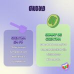 Guday Creatina Monoidratada em Gummies 60 Gomas Sabor Maçã Verde – Suplementação Prática e Refrescante para Sua Rotina de Treinos - Imagem 4
