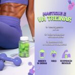 Guday Creatina Monoidratada em Gummies 60 Gomas Sabor Maçã Verde – Suplementação Prática e Refrescante para Sua Rotina de Treinos - Imagem 3