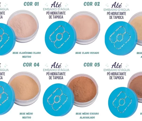 Po Hidratante De Tapioca Cor 4 Até Embaixo D’Agua 15G