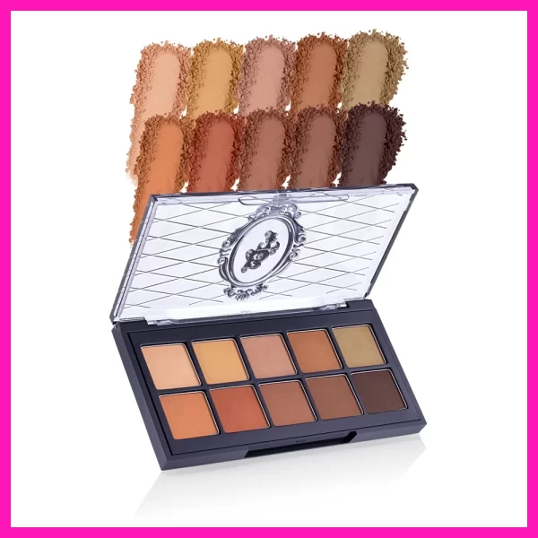 Bruna Tavares BT Transition (Paleta de Sombras com 10 Tonalidades de Marrom)