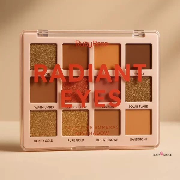 Paleta de Sombra - Radiante Eyes - Ruby Rose