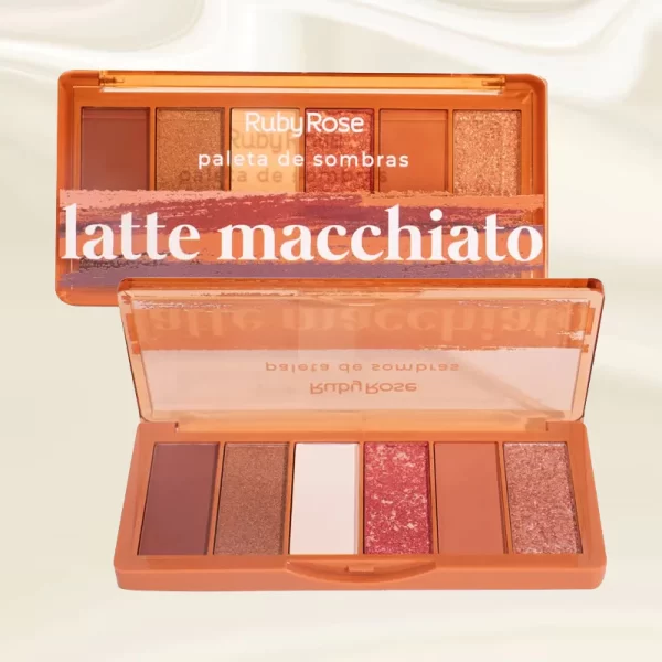 Paleta de Sombras Latte Macchiato - Ruby Rose (HBF531)