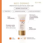 Protetor Solar Facial Sem Cor Neo Dermo Defense Collection FPS 70 40g - Imagem 2