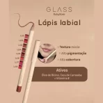 Lápis Labial Glass Ruby Rose Contorno Perfeito e cor Intensa - Imagem 3