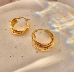 Argola Grossa Click Aço Inoxidável - Imagem 2