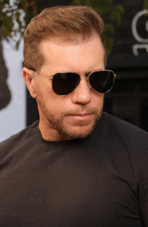 Óculos de Sol Aviador Classic Dourado c/ Preto (Unissex) - Imagem 2