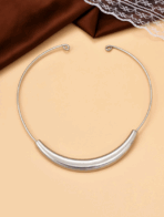 GARGANTILHA MINIMALISTA SOLIDO PRATA - Imagem 2