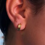 ARGOLINHA DOURADA AÇO INOXIDAVEL