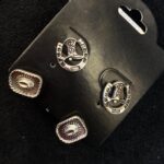 BRINCO DUPLO EUROPEU  AMERICANO ESTILO VINTAGE OCIDENTAL CULTURA