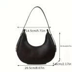 Bolsa de Ombro Meia Lua - Imagem 2