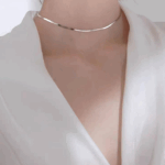 Colar Laminado Folheado a Prata 925