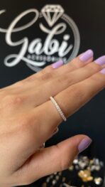 ANEL APARADOR COM ZIRCONIA PRATA 925 LEGITIMA