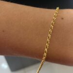 PULSEIRA ELO PORTUGUES MINI JOYARA SEMI JOIA