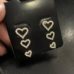 TRIO CORAÇÕES CRAVEJADOS JOYARA - SEMI JOIA