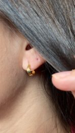 BRINCO ARGOLINHA PRENSADA JOYARA MINI - Imagem 2