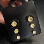 TRIO PONTO DE LUZ AMARELO JOYARA - SEMI JOIA