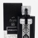 Attar & Attar Arabic Collection Eau de Parfum, Perfume Premium Unissex, Frasco Preto com Design Oriental, 25ml